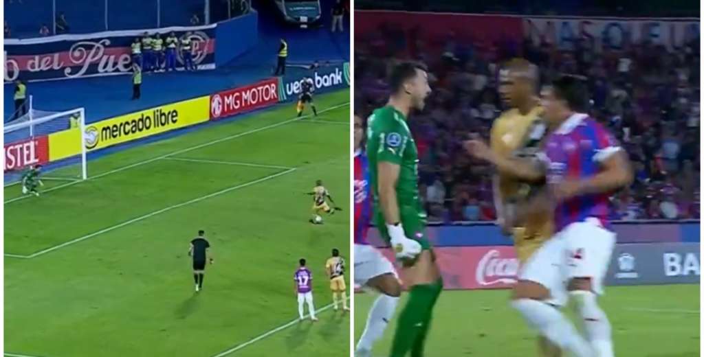 Alexis Mart&iacute;n Arias le tap&oacute; un penal a Fernandinho y se lo grit&oacute; en la cara