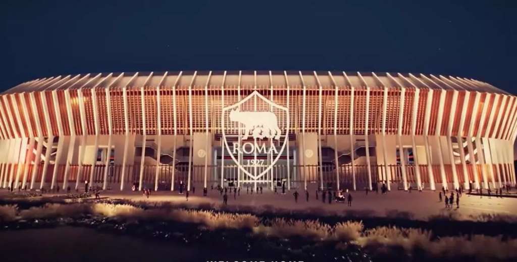 El multimillonario proyecto de AS Roma para su nuevo estadio
