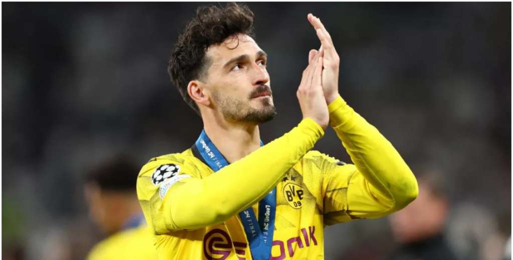 El hist&oacute;rico Mats Hummels podr&iacute;a desembarcar en la Premier League