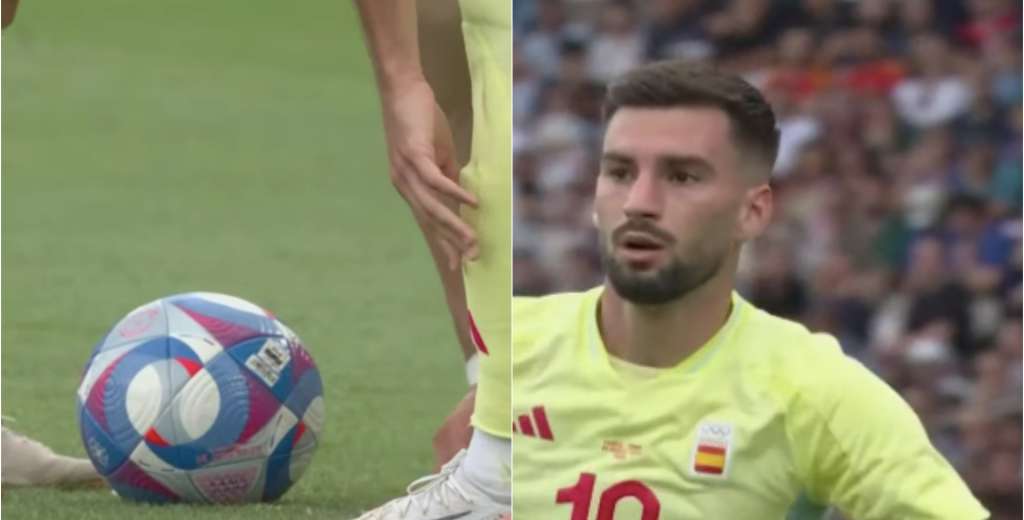 &Aacute;lex Baena, a lo Juninho: quit&oacute; la espuma del suelo y luego la colg&oacute; del &aacute;ngulo