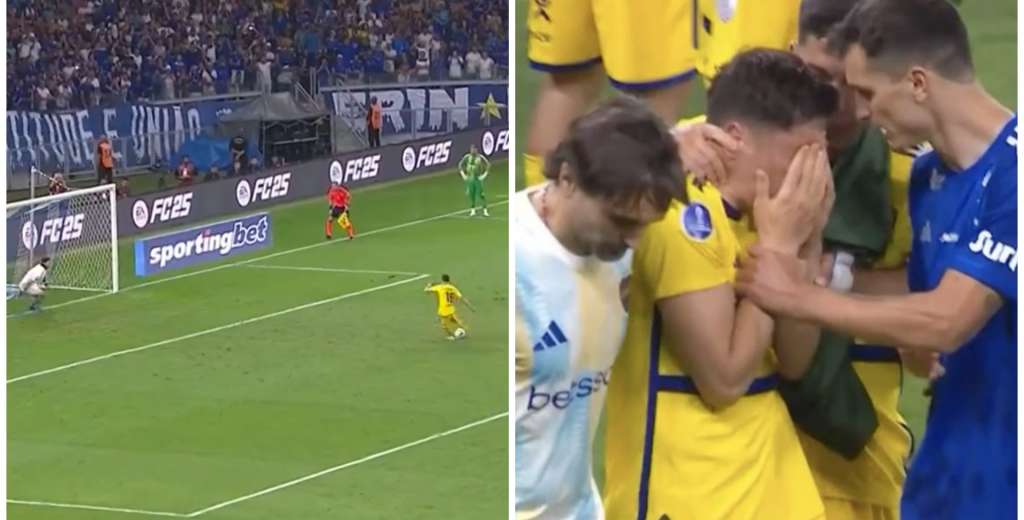 El menos pensado: Merentiel err&oacute; el quinto penal de Boca y la tir&oacute; por arriba