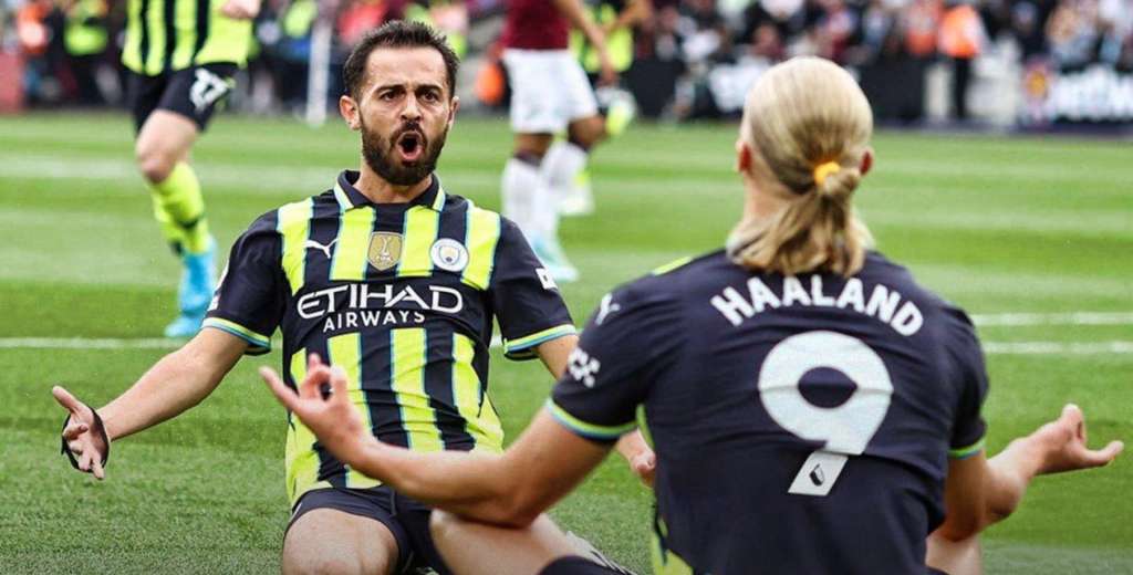 Contra el City de Haaland nadie puede: tres goles al West Ham y r&eacute;cord de locos