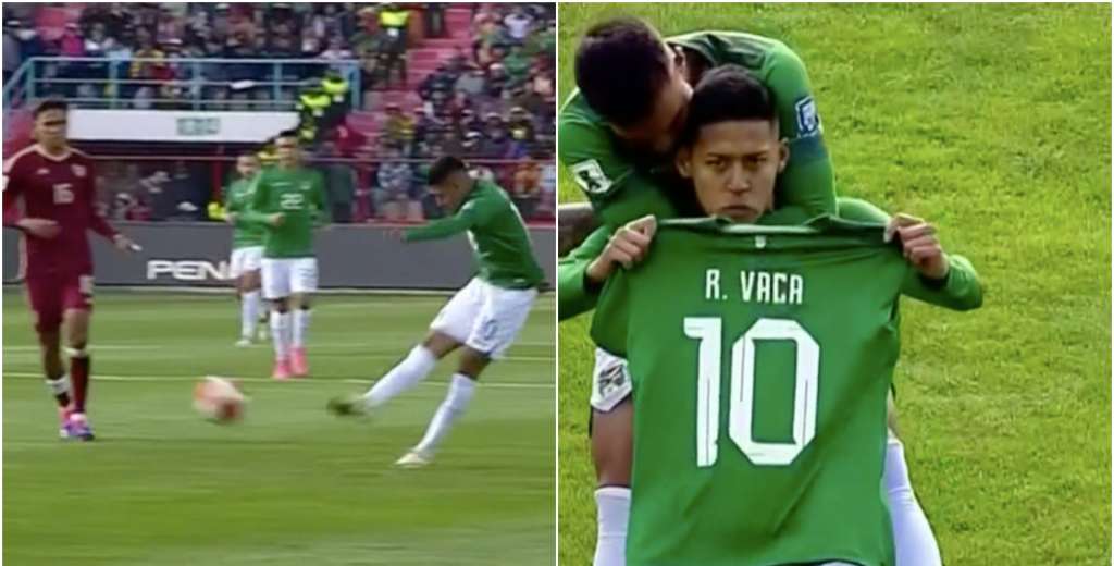 Por esto juegan a 4150 metros de altura: Vaca le vol&oacute; el arco a Venezuela