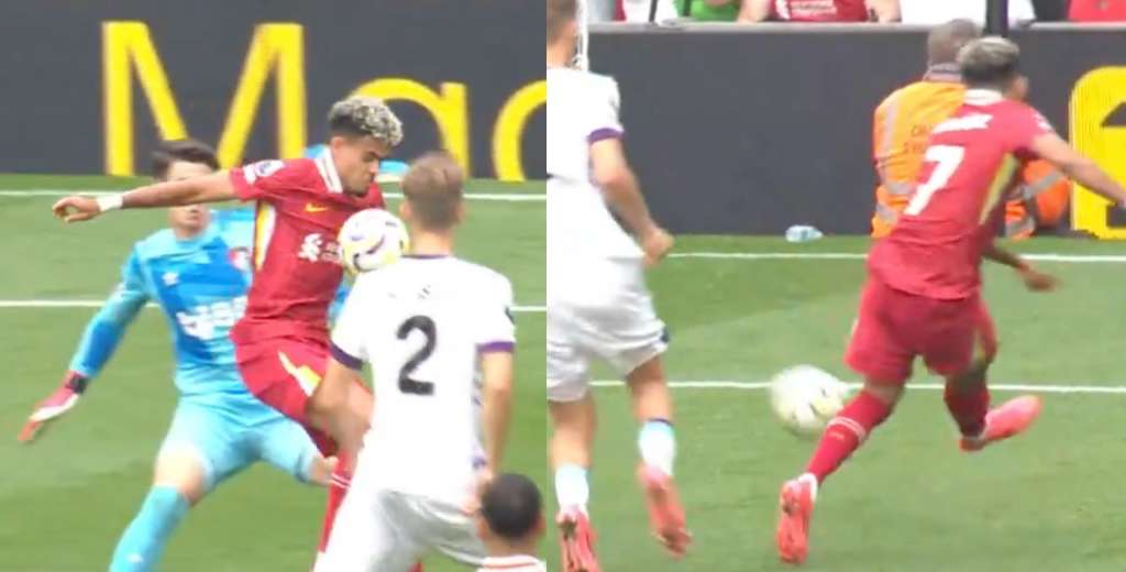 Un esc&aacute;ndalo: con un control brutal, Luiz D&iacute;az meti&oacute; este golazo en Liverpool