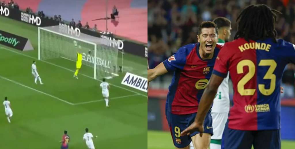 Con ayuda del arquero: Soria control&oacute; mal, Lewandoski no perdon&oacute; y marc&oacute; el 1-0