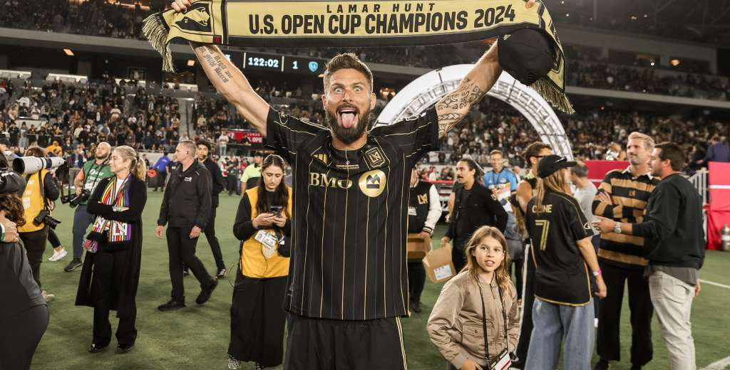 Giroud y Lloris levantaron su primer t&iacute;tulo en Los &Aacute;ngeles FC