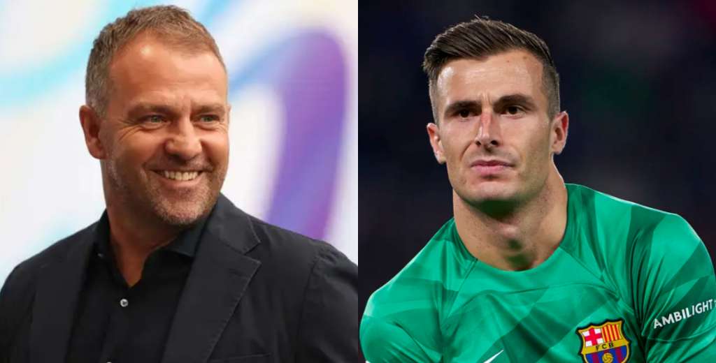 Flick confía en Iñaki Peña: "Si viene alguien será suplente.El arco es tuyo"